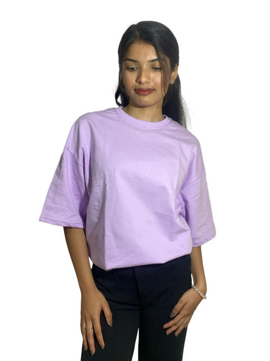 Lavender oversized tshirt